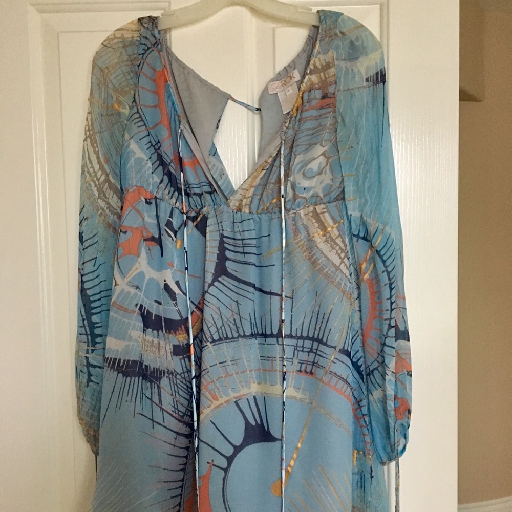 La Rok Silk Blouse size S